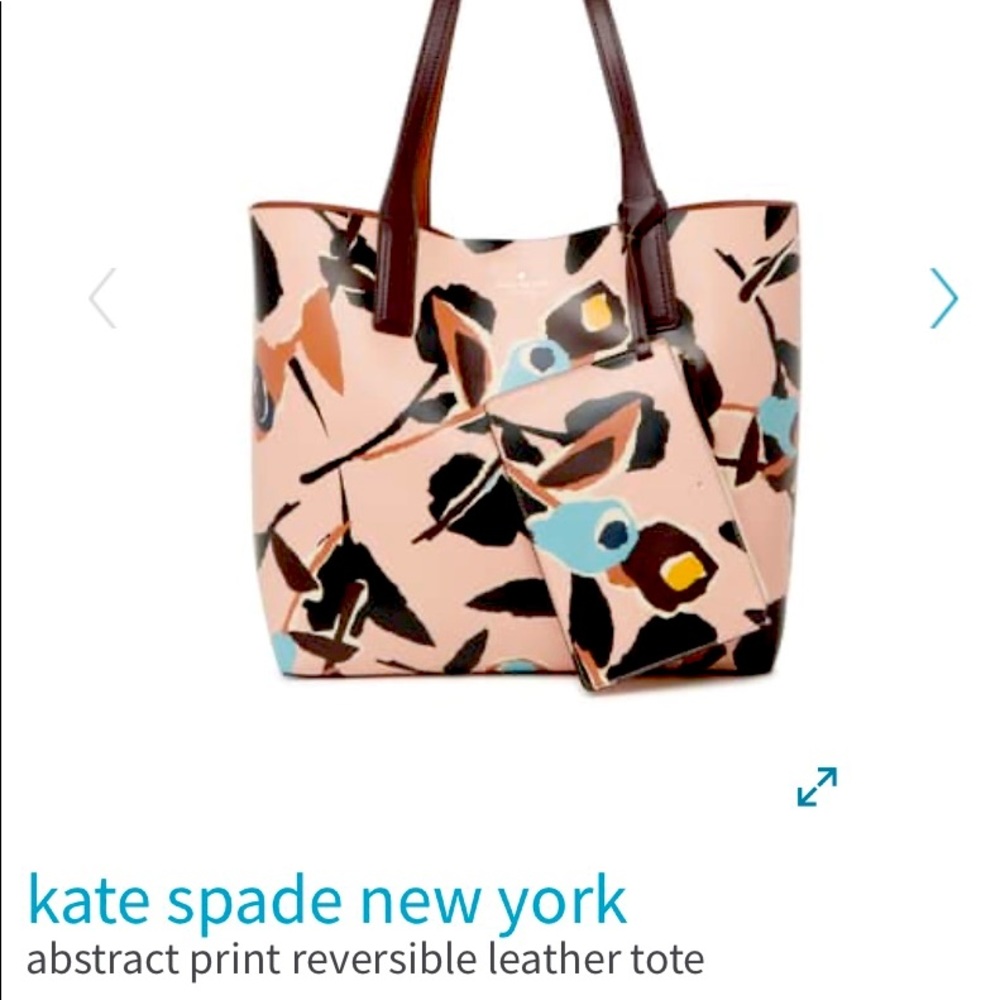 Kate spade New York abstract leather tote